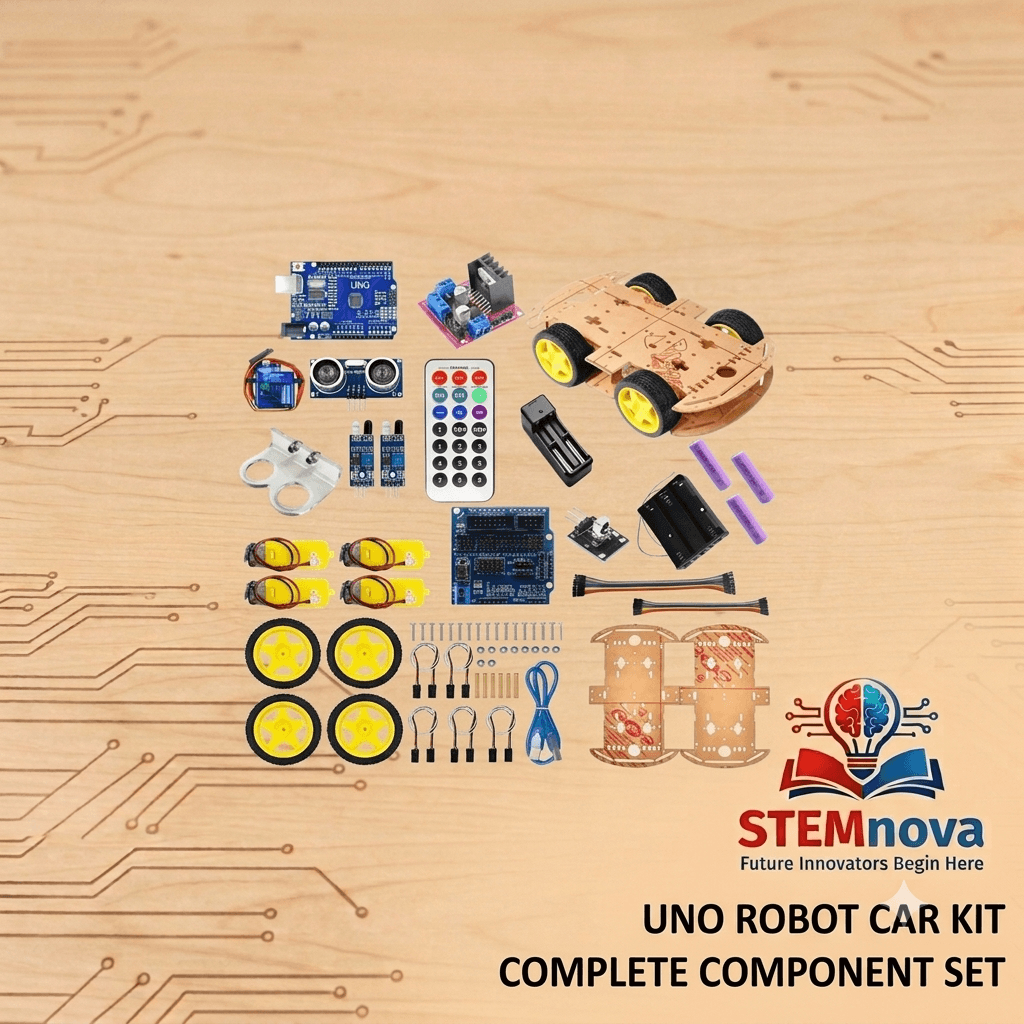 Arduino 4-Wheel Smart Car Kit